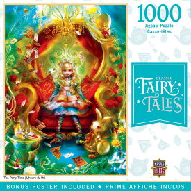 [RDY] [送料無料] MasterPieces 1000ピースジグソーパズル - ティーパーティータイム - 19.25 "x26.75" [楽天海外通販] | MasterPieces 1000 Piece Jigsaw Puzzle - Tea Party Time - 19.25"x26.75"