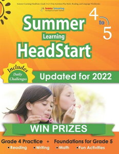 [RDY] [��������] ���[���X�E���[�j���O�̃T�}�[�E���[�j���O�E�w�b�h�X�^�[�g�BSummer Learning HeadStart, Grade 4 to 5 : Fun Activities Plus Math, Reading, and Language Workbooks:�R�����R�A�ɉ��������ނƃ��[�N