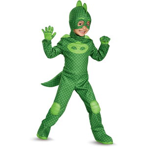 [] PJ Masks fbNXqnEBRX`[ [yVCOʔ] | PJ Masks Gekko Deluxe Child Halloween Costume