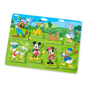 [] Melissa  Doug fBYj[ ~bL[}EX NunEX ؐ`L[pYi8j [yVCOʔ] | Melissa  Doug Disney Mickey Mouse Clubhouse Wooden Chunky Puzzle (8 pcs)