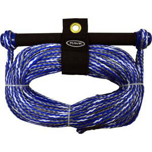 [] CuX|[c 75' 1ZNV XL[gE[v NBRX[XObvvtAu[ [yVCOʔ] | Rave Sport 75' 1 Section Ski and Tow Rope with NBR Smooth Grip Promo, Blue