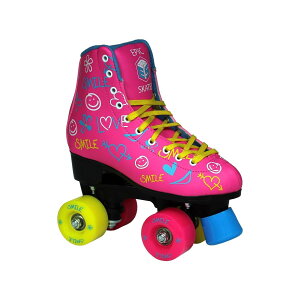 [RDY] [��������] Epic Skates �u���b�V�� �N���b�h ���[���[�X�P�[�g - �L�b�Y 3 [�y�V�C�O�ʔ�] | Epic Skates Blush Quad Roller Skates - Kids 3