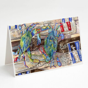 [��������] Caroline's Treasures Crabby Bottles of Barqs Rootbeer Everyday Greeting Cards with Envelopes, 5" x 7" (8 Count) [�y�V�C�O�ʔ�] | Caroline's Treasures Crabby Bottles of Barqs Rootbeer Everyday Greeting Cards with Envelopes, 5" x