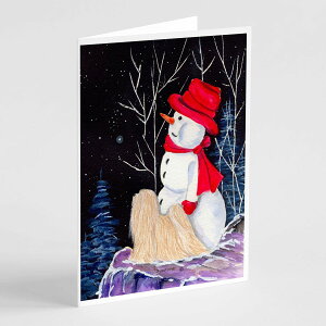 [��������] Caroline's Treasures ���T�E�A�v�\�E�O���[�e�B���O�J�[�h�i�����t���j�A5�C���` x 7�C���`�i8�J�E���g [�y�V�C�O�ʔ�] | Caroline's Treasures Lhasa Apso Greeting Cards with Envelopes, 5" x 7" (8 Cou