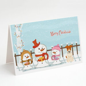[RDY] [��������] Caroline's Treasures Merry Christmas Carolers Wire Fox Terrier Christmas Greeting Cards with Envelope, 5" x 7" (8 Count)�i�����[�N���X�}�X �L�������[�Y ���C���[�t�H�b�N�X�e���A �N���X�}�X �O���[�e