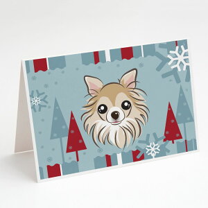 [��������] Caroline's Treasures Winter Chihuahua Christmas Greeting Cards with Envelopes, 5" x 7" (8 Count) [�y�V�C�O�ʔ�] | Caroline's Treasures Winter Chihuahua Christmas Greeting Cards with Envelopes, 5" x 7" (8 Count)