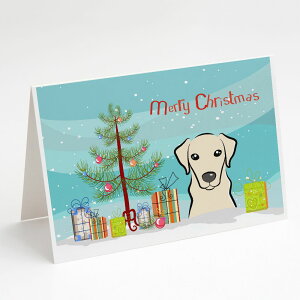 [] Caroline's Treasures uh[ NX}XJ[hitjA5C` x 7C`i8JEg [yVCOʔ] | Caroline's Treasures Labrador Christmas Greeting Cards with Envelopes, 5" x 7" (8 Cou