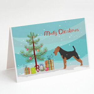 [RDY] [] Caroline's Treasures EFVEeA NX}X tO[eBOJ[h 5C` x 7C`i8gj [yVCOʔ] | Caroline's Treasures Welsh Terrier Christmas Christmas Greeting C