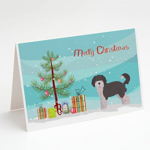 [] Caroline's Treasures Aussiedoodle NX}XJ[hitjA5C` x 7C`i8JEg [yVCOʔ] | Caroline's Treasures Aussiedoodle Christmas Greeting Cards with Envelopes, 5" x 7" (8 Count