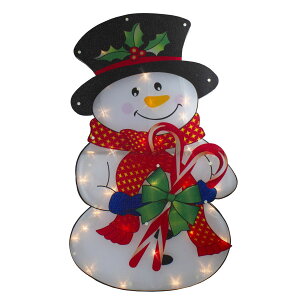 [RDY] [] 30.5C`2̃Xm[}̃NX}X̉Ȏ܂ [yVCOʔ] | 30.5" Lighted 2 Dimensional Snowman Christmas Outdoor Decoration
