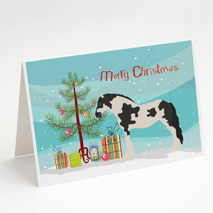 [��������] Caroline's Treasures Cyldesdale Horse Christmas Christmas Greeting Cards with Envelopes, 5" x 7" (8 Count) [�y�V�C�O�ʔ�] | Caroline's Treasures Cyldesdale Horse Christmas Christmas Greeting Cards with Envelopes, 5" x 7" (8 Cou