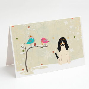 [RDY] [] Caroline's Treasures XCXnEhENX}XEO[eBOJ[hitjA5C`x7C`i8JEg [yVCOʔ] | Caroline's Treasures Swiss Hound Christmas Greeting Cards wit