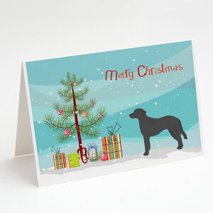 [] Caroline's Treasures Black Goldador NX}XJ[hitjA5C` x 7C`i8JEg [yVCOʔ] | Caroline's Treasures Black Goldador Christmas Greeting Cards with Envelopes, 5" x 7" (8 C