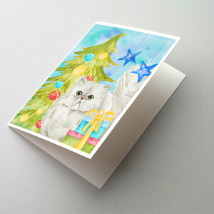 [] Caroline's Treasures yṼNX}XJ[hitjA5C` x 7C`i8JEg [yVCOʔ] | Caroline's Treasures Persian Christmas Greeting Cards with Envelopes, 5" x 7" (8 Count)