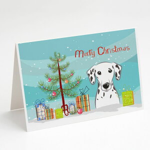 [RDY] [] Caroline's Treasures _VA NX}XJ[hitjA5C` x 7C`i8JEg [yVCOʔ] | Caroline's Treasures Dalmatian Christmas Greeting Cards with Envelopes, 5" x 7" (8 Co