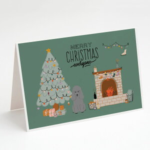 [RDY] [] Caroline's Treasures v[h NX}X O[eBOJ[hitjA5C` x 7C`i8JEg [yVCOʔ] | Caroline's Treasures Poodle Christmas Greeting Cards with Envelopes,