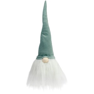 [RDY] [] 15C`O[ƃzCgm[wbhNX}Xe[ugbvfR[V [yVCOʔ] | 15" Green and White Gnome Head Christmas Tabletop Decor