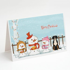 [RDY] [��������] Caroline's Treasures Merry Christmas Carolers Greater Swiss Mountain Dog Christmas Greeting Cards with Envelope, 5" x 7" (8 Count)�i�����[�N���X�}�X�L�������[�Y�O���[�^�[�X�C�X�}�E���e���h�b�O�N���X
