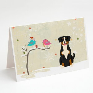 [��������] Caroline's Treasures Entlebucher Christmas Greeting Cards with Envelopes, 5" x 7" (8 Count) [�y�V�C�O�ʔ�] | Caroline's Treasures Entlebucher Christmas Greeting Cards with Envelopes, 5" x 7" (8 Count)