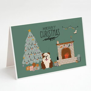 [RDY] [] Caroline's Treasures CObVuhbÕNX}XJ[hitjA5C` x 7C`i8JEg [yVCOʔ] | Caroline's Treasures English Bulldog Christmas Greeting Cards wit