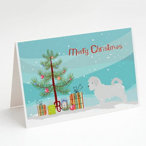 [] Caroline's Treasures }`[YENX}X tO[eBOJ[hA5C` x 7C`i8JEgj [yVCOʔ] | Caroline's Treasures Maltese Christmas Christmas Greeting Cards wit