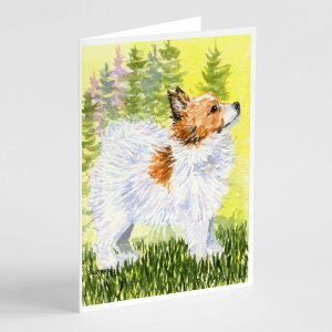 [RDY] [] Caroline's Treasures ps O[eBOJ[h tA5C`x7C`i8JEgj [yVCOʔ] | Caroline's Treasures Papillon Greeting Cards with Envelopes, 5" x 7" (8 Count)