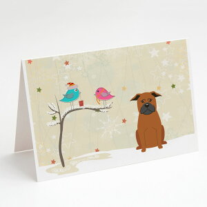 [] Caroline's Treasures dcNX}XO[eBOJ[hAtA5" x 7" (8JEg) [yVCOʔ] | Caroline's Treasures Chinese Chongqing Dog Christmas Greeting Cards with Envelopes, 5"