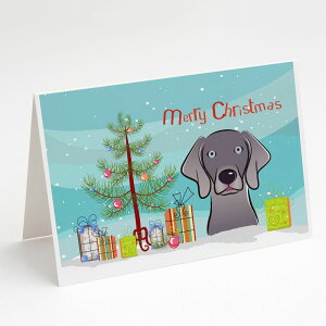 [RDY] [] Caroline's Treasures C}i[ENX}XEO[eBOJ[hitjA5C`x7C`i8JEg [yVCOʔ] | Caroline's Treasures Weimaraner Christmas Greeting Cards with