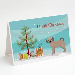 [RDY] [��������] Caroline's Treasures Fawn Puggle Christmas Greeting Cards with Envelopes, 5" x 7" (8 Count) [�y�V�C�O�ʔ�] | Caroline's Treasures Fawn Puggle Christmas Greeting Cards with Envelopes, 5" x 7" (8 Count)