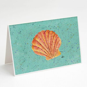 [RDY] [] Caroline's Treasures VFEO[eBOJ[hAtA5C` x 7C`i8JEgj [yVCOʔ] | Caroline's Treasures Shell Greeting Cards with Envelopes, 5" x 7" (8 Count)