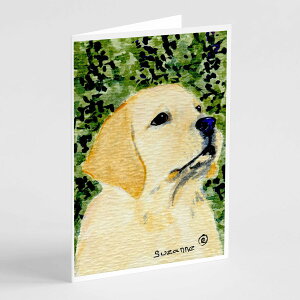 [��������] Caroline's Treasures ���u���h�[���E�O���[�e�B���O�J�[�h�i�����t���j�A5�C���`x7�C���`�i8�J�E���g [�y�V�C�O�ʔ�] | Caroline's Treasures Labrador Greeting Cards with Envelopes, 5 x 7 (8 Count)