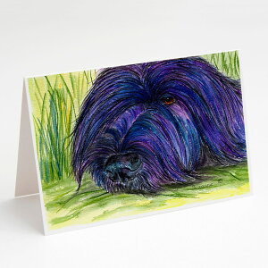 [RDY] [] Caroline's Treasures uA[ O[eBOJ[h t 5C` x 7C`i8JEgj [yVCOʔ] | Caroline's Treasures Briard Greeting Cards with Envelopes, 5" x 7" (8 Count)