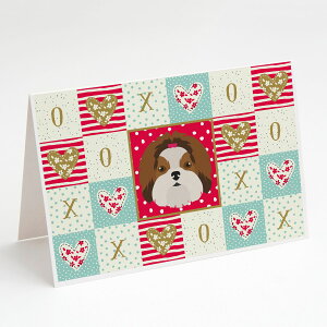 [RDY] [] Caroline's Treasures Imperial Shih Tzu Love Greeting Cards with Envelop, 5" x 7" (8 Count) [yVCOʔ] | Caroline's Treasures Imperial Shih Tzu Love Greeting Cards with Envelopes, 5" x 7" (8 Count)