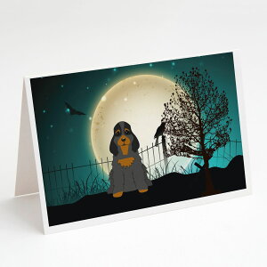 [RDY] [��������] Caroline'sTreasures Scary Cocker Spaniel Halloween Greeting Cards with Envelopes, 5 x 7 (8 Count) [�y�V�C�O�ʔ�] | Caroline'sTreasures Scary Cocker Spaniel Halloween Greeting Cards with Envelopes, 5 x 7 (8 Count)