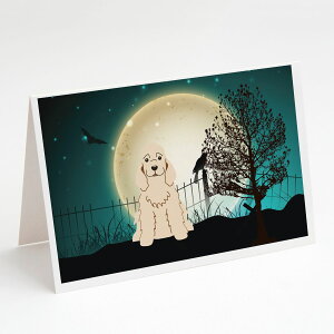 [RDY] [] Caroline'sTreasures Scary Cocker Spaniel Buff Halloween Greeting Cards with Envelopes, 5" x 7" (8 Count)iLCYgW[Y XPA[RbJ[XpjGot nEBO[eBO