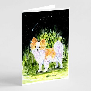[RDY] [��������] Caroline's Treasures Starry Night Chihuahua Greeting Cards with Envelopes, 5 x 7 (8 Count)�i�X�^�[���[�E�i�C�g�E�`�����E�O���[�e�B���O�J�[�h�j�B [�y�V�C�O�ʔ�] | Caroline's Treasures Starry Night Ch