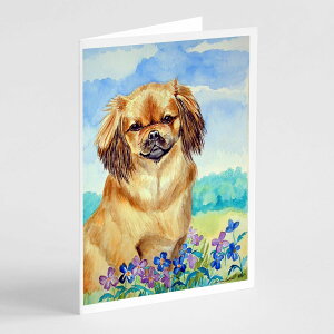 [RDY] [] Caroline's Treasures `x^XpjG O[eBOJ[h tA5C` x 7C`i8JEgj [yVCOʔ] | Caroline's Treasures Tibetan Spaniel Greeting Cards with Envelopes, 5" x