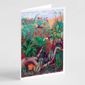 [] Caroline's Treasures o[hEgD[JEO[eBOJ[hAtA5C` x 7C`i8JEgj [yVCOʔ] | Caroline's Treasures Bird Toucan Greeting Cards with Envelopes, 5" x