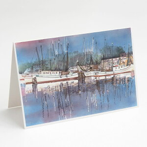 [RDY] [��������] Caroline's Treasures Harbour Greeting Cards with Envelopes, 5" x 7" (8 Count) [�y�V�C�O�ʔ�] | Caroline's Treasures Harbour Greeting Cards with Envelopes, 5" x 7" (8 Count)