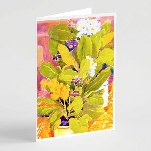 [RDY] [] Caroline's Treasures ԕO[eBOJ[hAtA5C`x7C`i8JEgj [yVCOʔ] | Caroline's Treasures Flower Greeting Cards with Envelopes, 5" x 7" (8 Count)