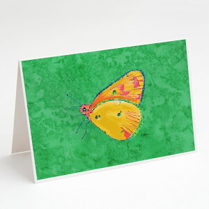 [RDY] [��������] Caroline's Treasures Butterfly Greeting Cards with Envelopes, 5 x 7 (8 Count) [�y�V�C�O�ʔ�] | Caroline's Treasures Butterfly Greeting Cards with Envelopes, 5 x 7 (8 Count)