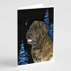 [RDY] [] Caroline's Treasures Starry Night Mastiff Greeting Cards with Envelopes, 5" x 7" (8 Count) [yVCOʔ] | Caroline's Treasures Starry Night Mastiff Greeting Cards with Envelopes, 5" x 7" (8 Count)