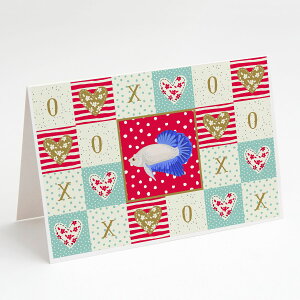 [RDY] [] Caroline's Treasures vJbgEx^EuEO[eBOJ[hitjA5C`×7C`i8JEg [yVCOʔ] | Caroline's Treasures Plakat Betta Love Greeting Cards with Enve