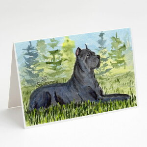 [RDY] [��������] Caroline's Treasures Cane Corso �O���[�e�B���O�J�[�h�i�����t���j�A5�C���` x 7�C���`�i8�J�E���g [�y�V�C�O�ʔ�] | Caroline's Treasures Cane Corso Greeting Cards with Envelopes, 5 x 7 (8 Count)