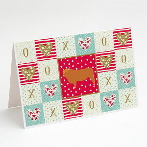 [��������] Caroline's Treasures Highland Cow Love Greeting Cards with Envelopes, 5" x 7" (8 Count) [�y�V�C�O�ʔ�] | Caroline's Treasures Highland Cow Love Greeting Cards with Envelopes, 5" x 7" (8 Count)