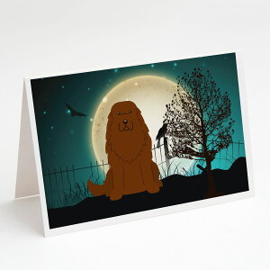 [RDY] [��������] Caroline'sTreasures Scary Caucasian Shepherd Dog Halloween Greeting Cards with Envelopes, 5 x 7 (8 Count) [�y�V�C�O�ʔ�] | Caroline'sTreasures Scary Caucasian Shepherd Dog Halloween Greeting Cards with Envelopes, 5 x 7 (8 C