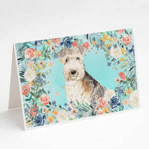 [] Caroline's Treasures [NhEeAEO[eBOJ[hitjA5C`x7C`i8g [yVCOʔ] | Caroline's Treasures Lakeland Terrier Greeting Cards with Envelopes, 5" x 7"