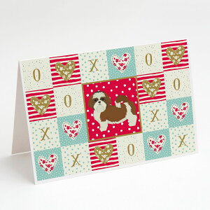 [RDY] [��������] Caroline's Treasures Shih Tzu Love Greeting Cards with Envelopes, 5 x 7 (8 Count) [�y�V�C�O�ʔ�] | Caroline's Treasures Shih Tzu Love Greeting Cards with Envelopes, 5 x 7 (8 Count)