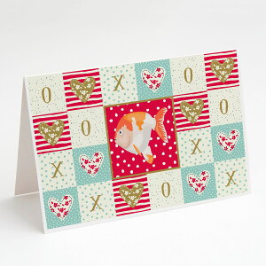 [RDY] [] Caroline's Treasures Lionhead Goldfish Love Greeting Cards with Envelop, 5" x 7" (8 Count) [yVCOʔ] | Caroline's Treasures Lionhead Goldfish Love Greeting Cards with Envelopes, 5" x 7" (8 Count)