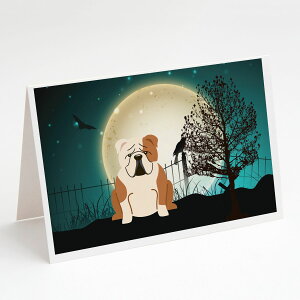 [RDY] [] Caroline'sTreasures Scary English Bulldog Halloween Greeting Cards with Envelopes, 5" x 7" (8 Count) [yVCOʔ] | Caroline'sTreasures Scary English Bulldog Halloween Greeting Cards with Envelopes, 5" x 7" (8 Count)